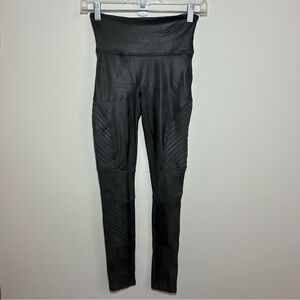 SPANX Grey Faux Suede Leggings